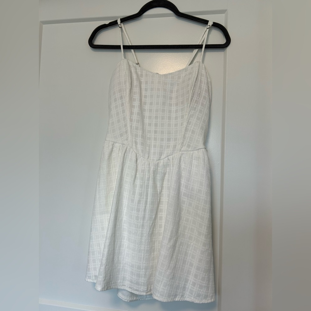 White Spaghetti Strap Dress